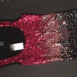 Rue 21 Medium Sequined tank top dressy
